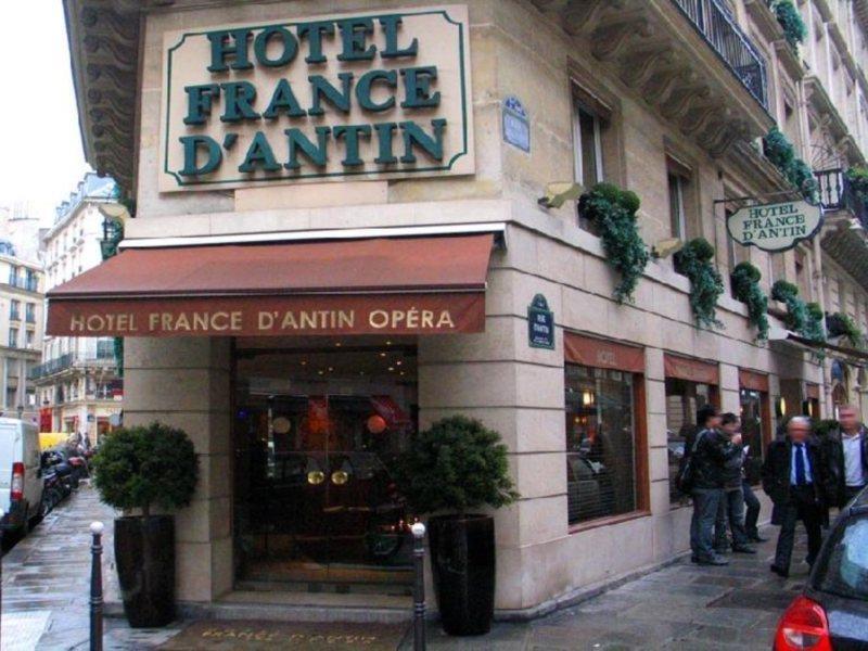 Hôtel France d'Antin Opéra París Exterior foto